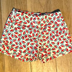 Crewcuts girls Frankie shorts. Watermelon print. Size 12.
